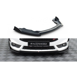 MAXTON DESIGN első splitter Ford Fiesta ST Mk7 Facelift-hez, fényes fekete, V5