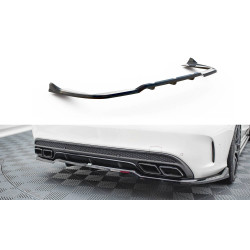 Központi hátsó splitter (függőleges sávokkal) Mercedes-AMG C63 Sedan / Estate W205 / S205