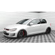 Body kitek és vizuális kiegészítők MAXTON DESIGN első splitter Volkswagen Golf GTI Mk7-hez, fényes fekete, V3 | race-shop.hu
