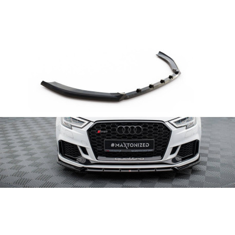Body kitek és vizuális kiegészítők Első splitter V3 Audi RS3 Sedan 8V Facelift | race-shop.hu