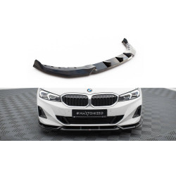 MAXTON DESIGN első splitter BMW 3 Sedan / Touring G20 / G21 Facelift-hez, fényes fekete