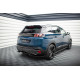 Body kitek és vizuális kiegészítők Központi hátsó splitter (függőleges sávokkal) Peugeot 3008 GT-Line Mk2 Facelift | race-shop.hu
