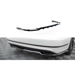 Központi hátsó splitter (függőleges sávokkal) Volkswagen Passat GT B8 Facelift USA