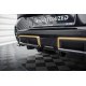 Body kitek és vizuális kiegészítők Központi hátsó splitter (függőleges sávokkal) BMW XM G09 | race-shop.hu