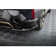 Body kitek és vizuális kiegészítők Központi hátsó splitter (függőleges sávokkal) BMW XM G09 | race-shop.hu