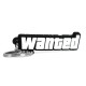 Kulcstartók PVC rubber keychain "WANTED" | race-shop.hu