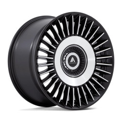 Asanti Black ABL-40 TIARA felni 20x10.5 5X112/5X120 74.1 ET38, Szatén fekete