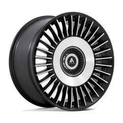 Asanti Black ABL-40 TIARA felni 22x10.5 5X115/5X120 74.1 ET18, Szatén fekete