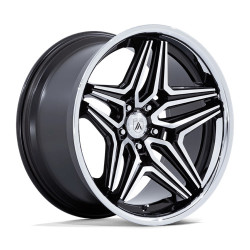 Asanti Black ABL-46 DUKE felni 22x9 5X120 74.1 ET15, Fényes fekete