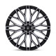 Alufelnik Asanti Asanti Black AB050 MOGUL 6 felni 22x9.5 6X139.7 106.1 ET25, Fényes fekete | race-shop.hu