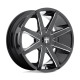 Alufelnik DUB DUB S109 PUSH felni 24x9.5 6X135/6X139.7 87.1 ET25, Fényes fekete | race-shop.hu