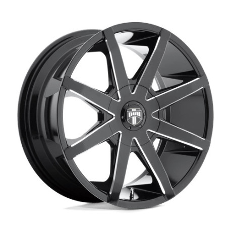Alufelnik DUB DUB S109 PUSH felni 24x9.5 6X135/6X139.7 87.1 ET25, Fényes fekete | race-shop.hu