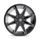 Alufelnik DUB DUB S109 PUSH felni 24x9.5 6X135/6X139.7 87.1 ET25, Fényes fekete | race-shop.hu