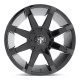 Alufelnik DUB DUB S110 PUSH felni 22x9.5 5X114.3/5X120 72.56 ET32, Fényes fekete | race-shop.hu