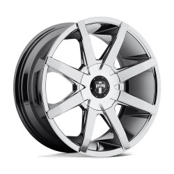 DUB S111 PUSH felni 24x9.5 6X135/6X139.7 87.1 ET25, Króm