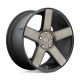 Alufelnik DUB DUB S116 BALLER felni 28x10 6X139.7 78.1 ET31, Matt fekete | race-shop.hu