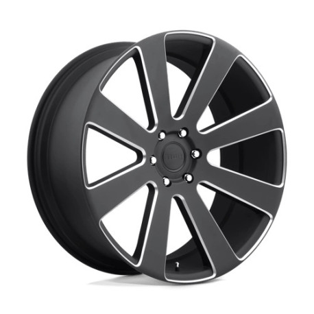Alufelnik DUB DUB S187 8-BALL felni 22x9.5 6X135 87.1 ET30, Matt fekete milled | race-shop.hu