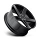 Alufelnik DUB DUB S216 BALLER felni 24x10 5X115 71.5 ET20, Fényes fekete | race-shop.hu