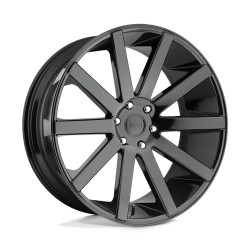DUB S219 SHOT CALLA felni 22x9.5 6X139.7 106.1 ET20, Fényes fekete