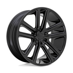 DUB S256 FLEX felni 22x9.5 5X127 78.1 ET10, Fényes fekete