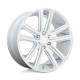 Alufelnik DUB DUB S257 FLEX felni 22x9.5 6X135 87.1 ET30, Fényes ezüst | race-shop.hu