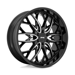 DUB S263 OG felni 24x10 6X139.7 106.1 ET25, Fényes fekete
