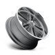 Alufelnik Foose Foose F099 KNUCKLE felni 17x8 5X114.3 72.56 ET1, Matte gunmetal | race-shop.hu