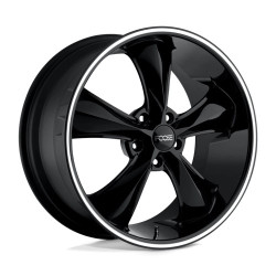 Foose F104 LEGEND felni 18x8 5X120.65 72.56 ET1, Fényes fekete