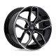 Alufelnik Foose Foose F150 OUTCAST felni 20x10 5X114.3 72.56 ET40, Fényes fekete | race-shop.hu