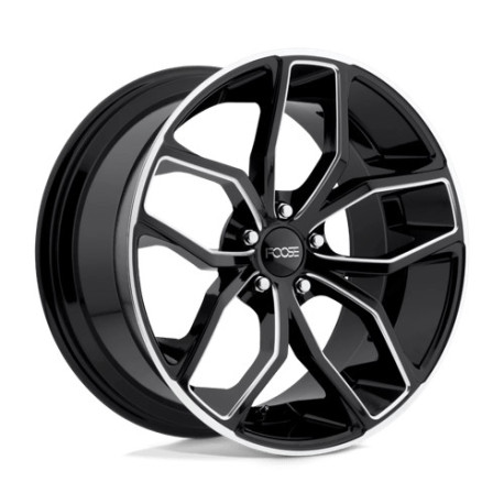Alufelnik Foose Foose F150 OUTCAST felni 20x10 5X114.3 72.56 ET40, Fényes fekete | race-shop.hu