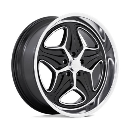 Alufelnik Foose Foose F171 MERLOT felni 22x10.5 5X120.65 72.56 ET6, Fényes fekete | race-shop.hu