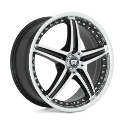 Motegi MR107 D5S felni 18x8 5X114.3 72.56 ET42, Fényes fekete