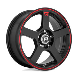 Motegi MR116 FS5 felni 15x6.5 4X100/4X108 72.56 ET40, Matt fekete