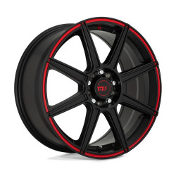 Motegi MR142 CS8 felni 15x6.5 5X100/5X114.3 72.56 ET40, Szatén fekete