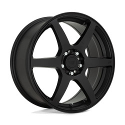 Motegi MR143 CS6 felni 18x8 5X108/5X114.3 72.56 ET45, Szatén fekete