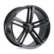 Alufelnik OHM OHM LIGHTNING felni 19x8.5 5X120 64.15 ET30, Fényes fekete | race-shop.hu