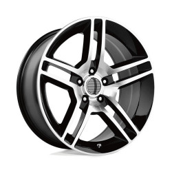 Performance Replicas PR101 felni 18x10 5X114.3 70.7 ET24, Fényes fekete