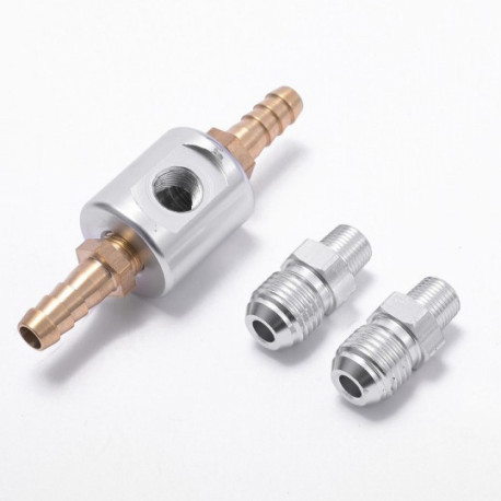 Adapterek érzékelők beszerelésére Üzemanyagnyomásmérő adapter készlet (AN6 - 1/8NPT, 8mm - 1/8NPT) | race-shop.hu