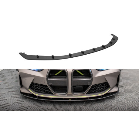 Body kitek és vizuális kiegészítők MAXTON DESIGN Street Pro első splitter BMW M4 G82 / M3 G80-hoz, fekete | race-shop.hu