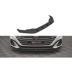 MAXTON DESIGN Street Pro első splitter Volkswagen Arteon R-Line Facelift-hez, fekete