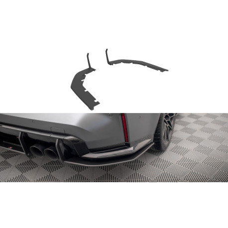 Body kitek és vizuális kiegészítők Street Pro Hátsó oldalsó splitterek BMW M3 G80 | race-shop.hu