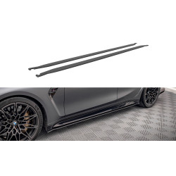 MAXTON DESIGN Street Pro küszöb toldatok BMW M3 G80-hoz, fekete
