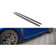 MAXTON DESIGN Street Pro küszöb toldatok Lexus GS F Mk4 Facelift-hez, fekete