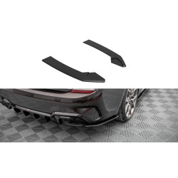 MAXTON DESIGN Street Pro hátsó oldalsó splitterek BMW M340i / M-Pack G20 / G21-hez, fekete, V2