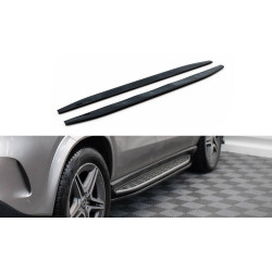 MAXTON DESIGN küszöb toldatok Mercedes-AMG / AMG-Line GLE W167-hez, fényes fekete