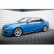 Body kitek és vizuális kiegészítők MAXTON DESIGN küszöb toldatok Audi A4 / A4 S-Line / S4 B8-hoz, fényes fekete, V4 | race-shop.hu