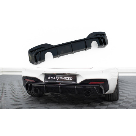 Body kitek és vizuális kiegészítők Hátsó diffúzor V3 BMW M140i F20 Facelift | race-shop.hu