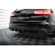 Body kitek és vizuális kiegészítők Hátsó diffúzor Audi A6 Avant C7 (Mindkét oldalon kettős kipufogóval ellátott változat) | race-shop.hu