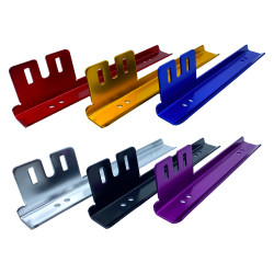 Universal RACES alumínium rendszámtábla áthelyező - különböző színek