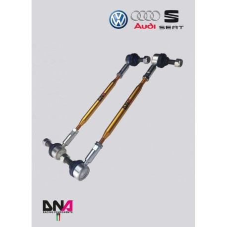 Tartozékok DNA RACING első állítható lengőkar rudak "PRO STREET" SEAT LEON MK3 (2012-) | race-shop.hu